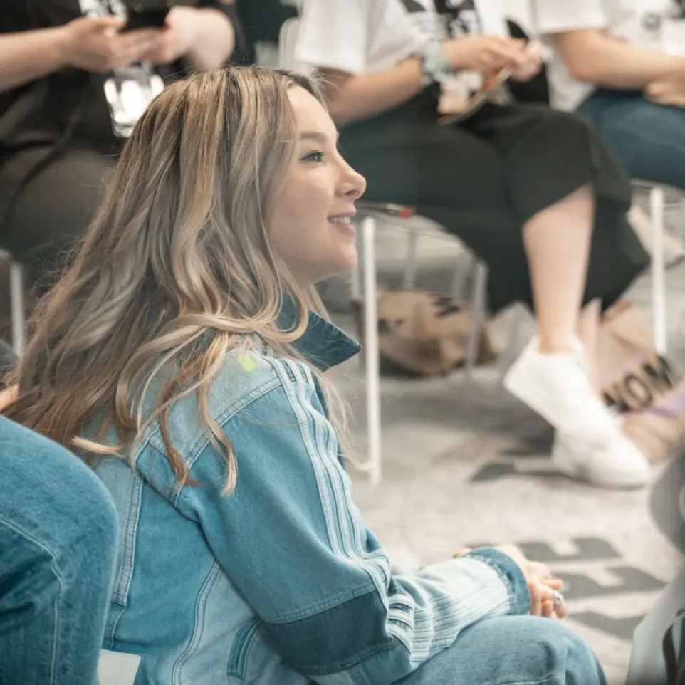Monica Garza in Women in Tech summit adidas